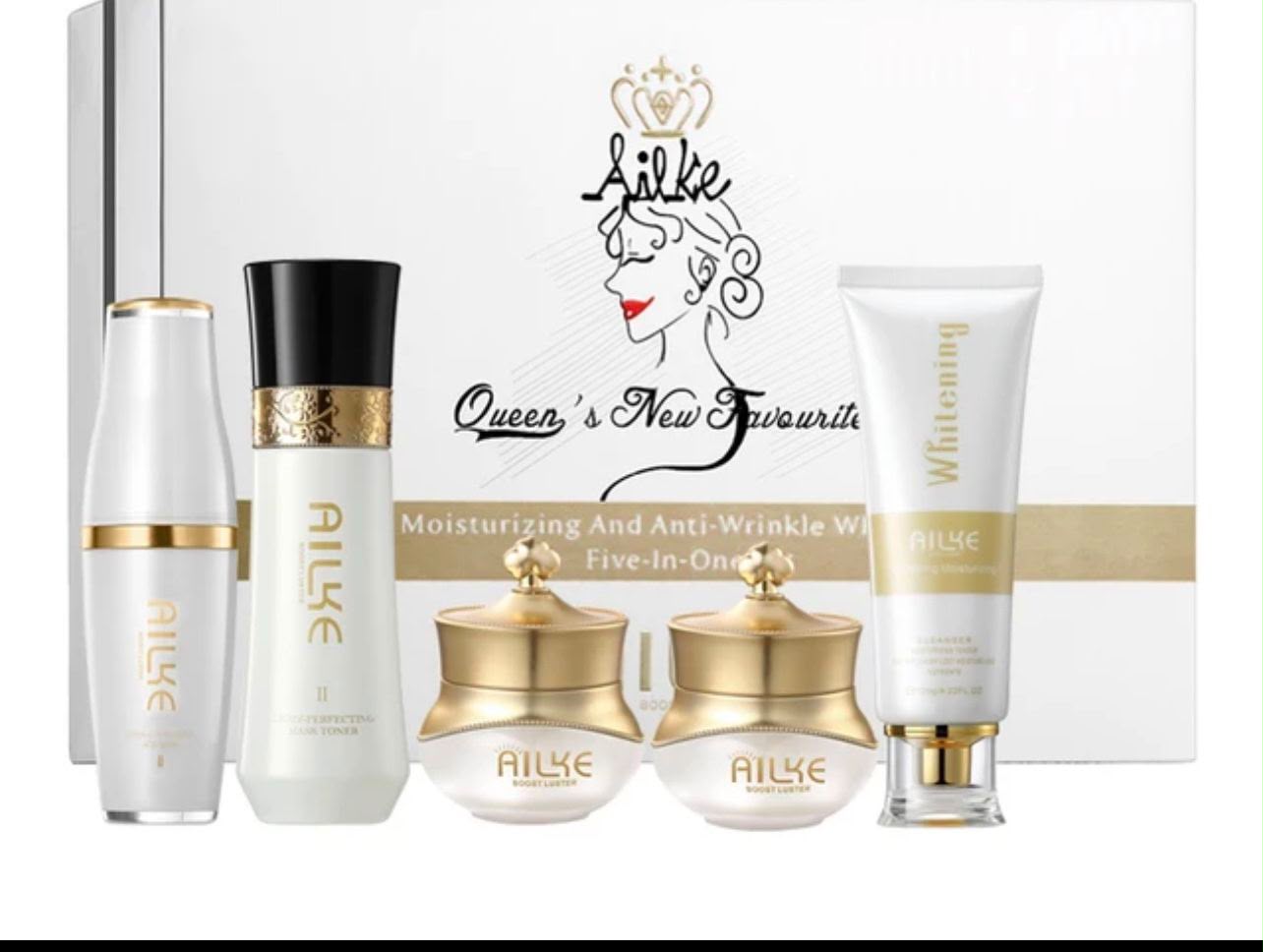 AILKE AILKE Boost Luster Moisturizing and Anti Wrinkle Whitening 5in1 Combo Set
