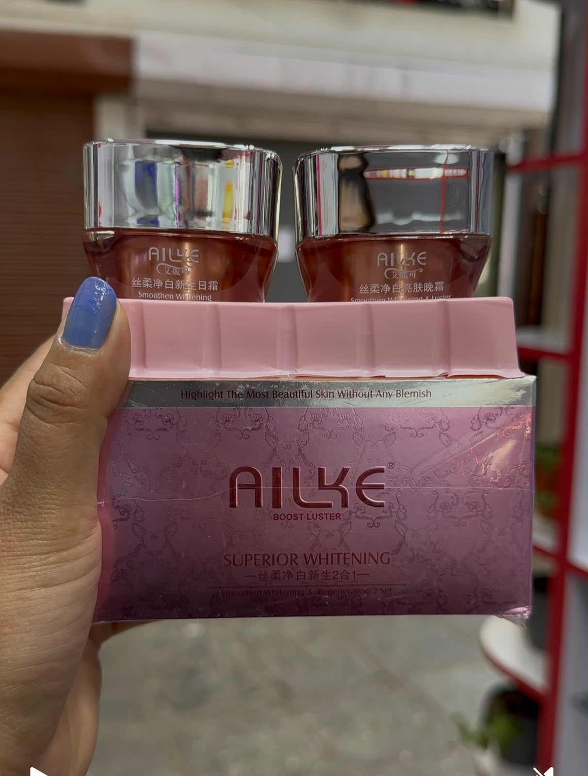 AILKE AILKE Boost Luster Superior Whitening Day + Night Cream