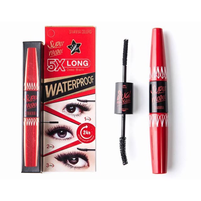 SIVANA COLORS SIVANA COLORS Super Model 5X Long Waterproof Mascara