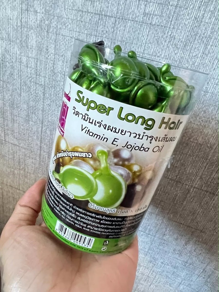 Super Long Hair Super Long Hair Capsule Vitamin E + Jojoba Oil