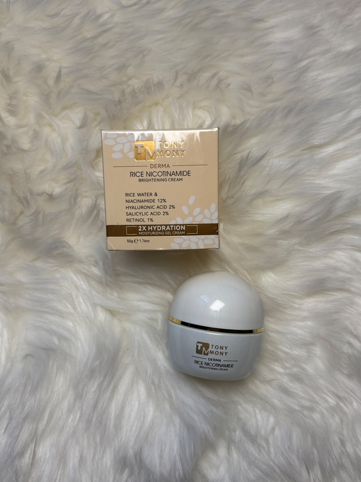 Tony Moly Tony Mony Derma Rice Nicotinamide Brightening Cream